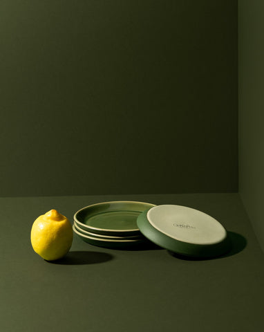 Assiette plate en grès | Edan 15 cm