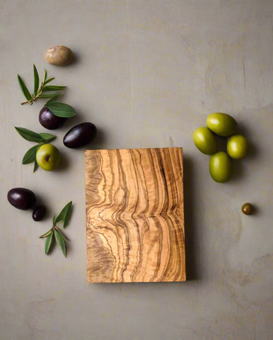 Planche à découper en bois d'olivier 