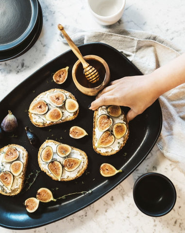 Stoneware Serving Platter | Long Dadasi